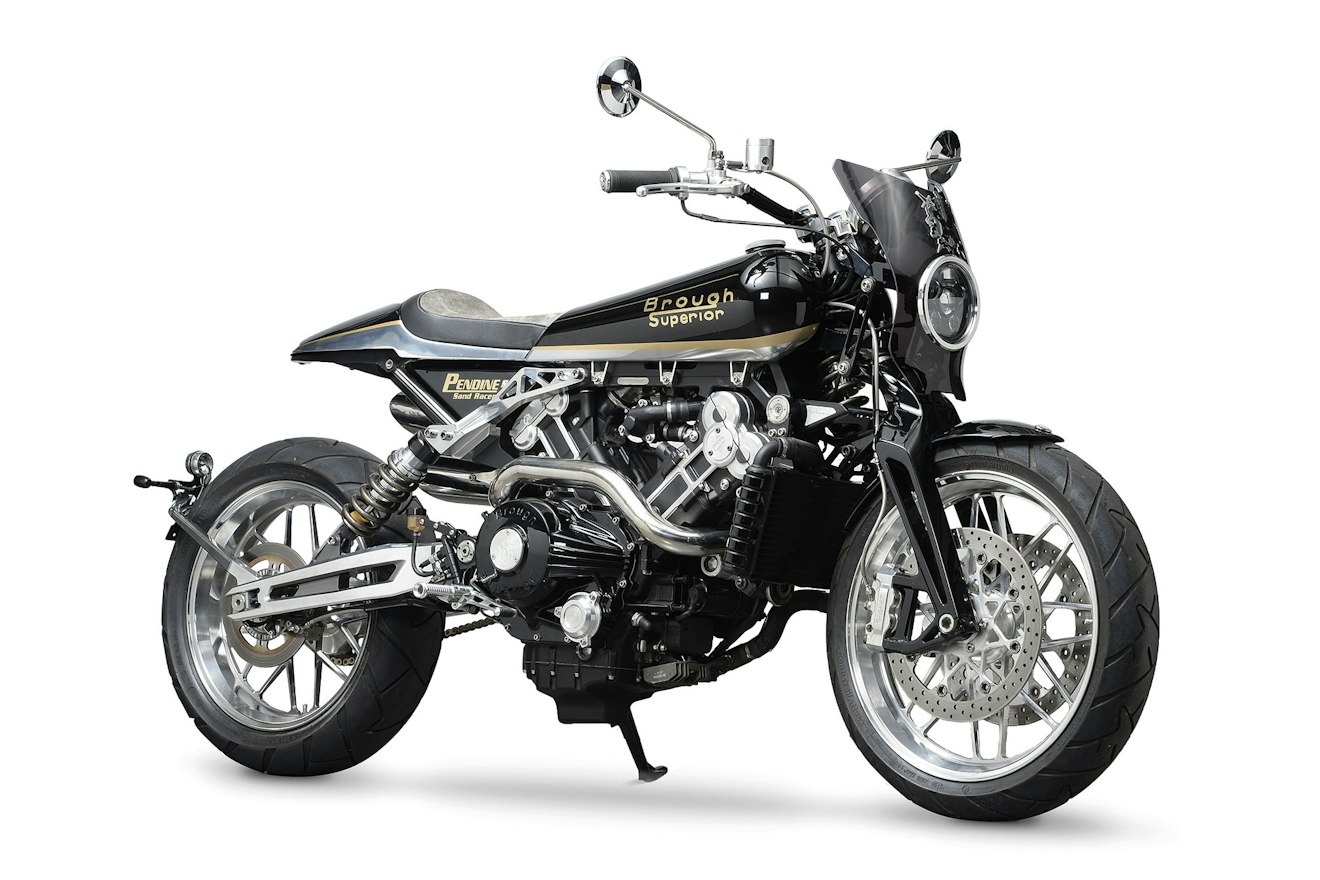 Pendine Sands Razer Shell Brough Superior Pendine Sand Racer 2024 | Motoren en Toerisme