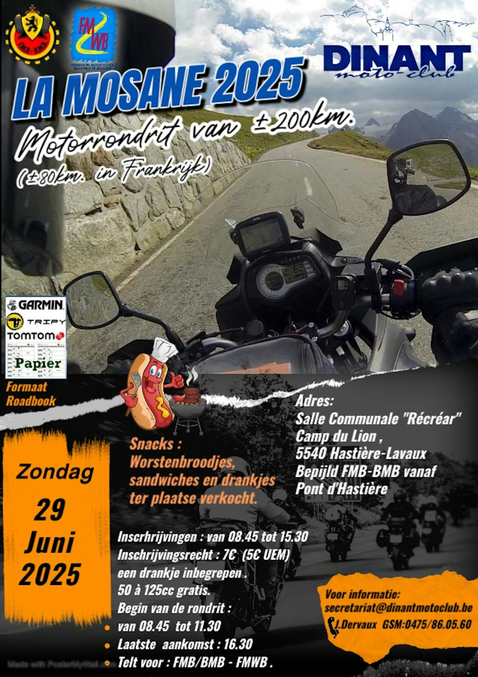 Mosane Bahi La Mosane 2025 | Motoren en Toerisme
