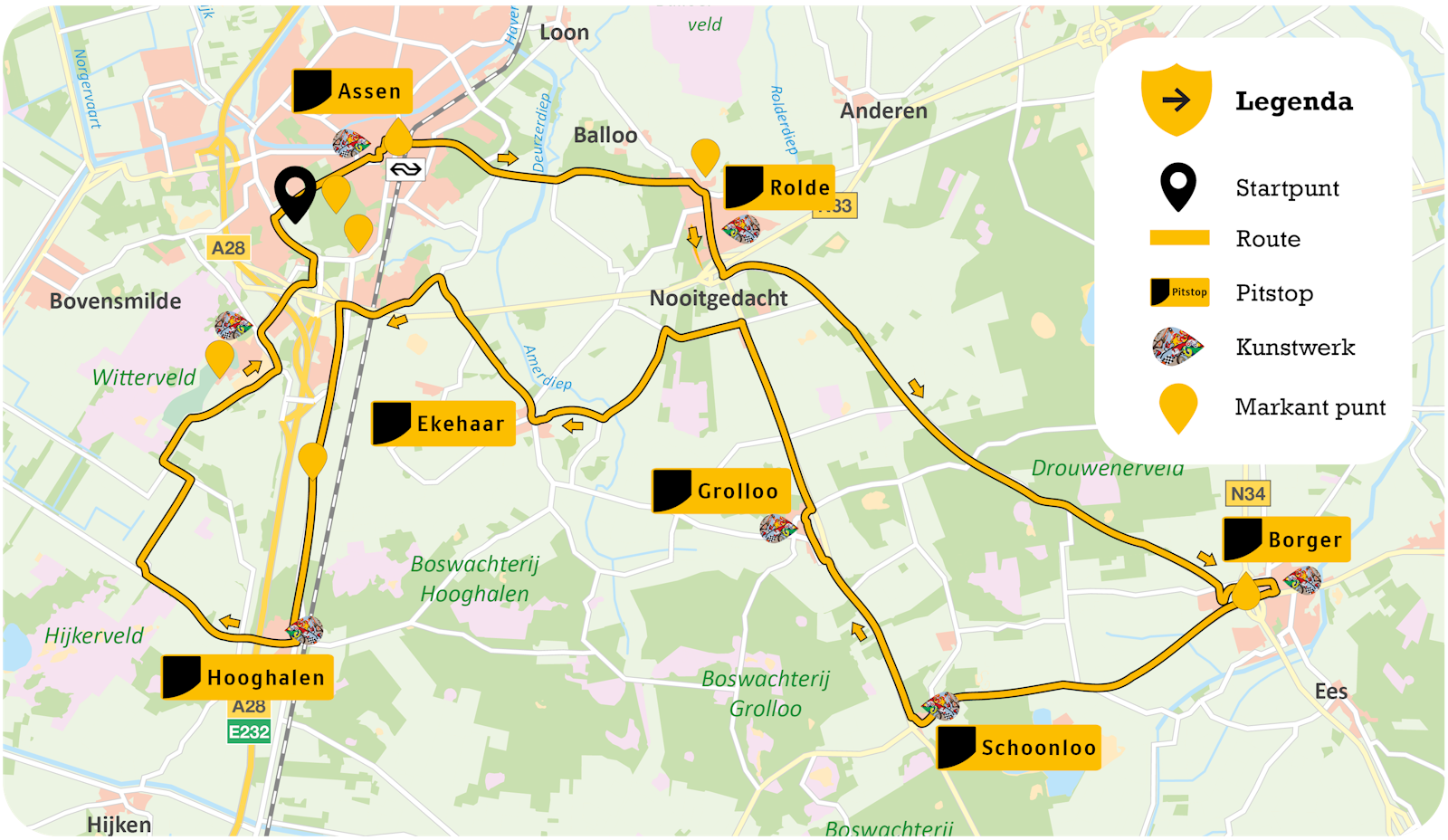 Tt Line Routes Ontdek deze zomer de Historische TT-motorroute door Drenthe | Motoren ...